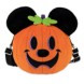 Mickey Mouse Jack-o'-Lantern Plush Crossbody Bag by Harveys