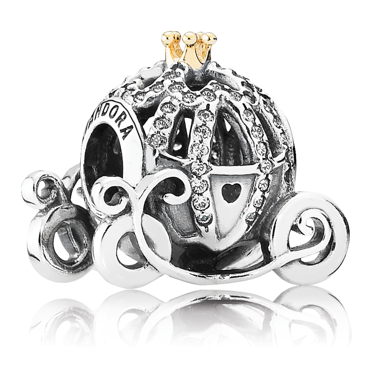 Cinderella Pumpkin Coach Charm by Pandora Jewelry
