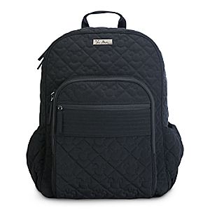 Disneystore Mickey Mouse Icon Campus Backpack By Vera Bradley - Black