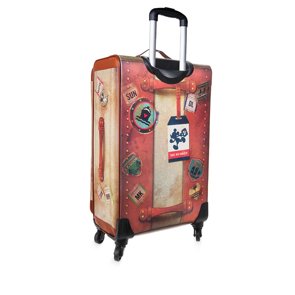 vintage rolling luggage