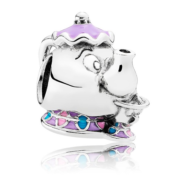 Mrs. Potts and Chip Charm by Pandora Jewelry – Beauty and the Beast