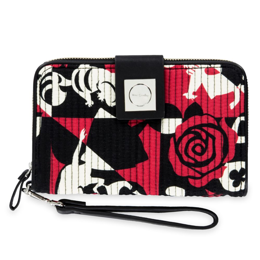 Alice in Wonderland Painting the Roses Red Wristlet by Vera Bradley