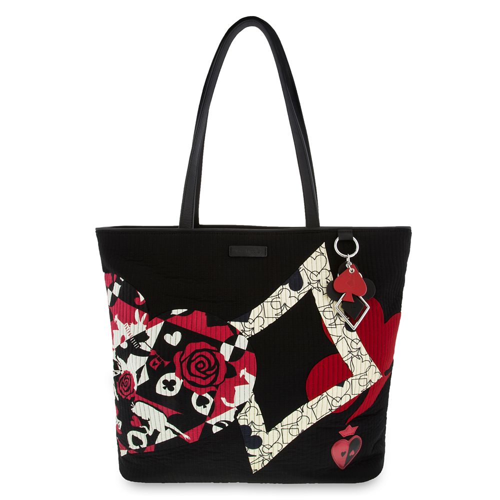 Alice in Wonderland Painting the Roses Red Iconic Deluxe Vera Tote by Vera Bradley