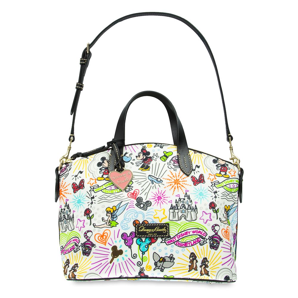 dooney and bourke disney sketch satchel