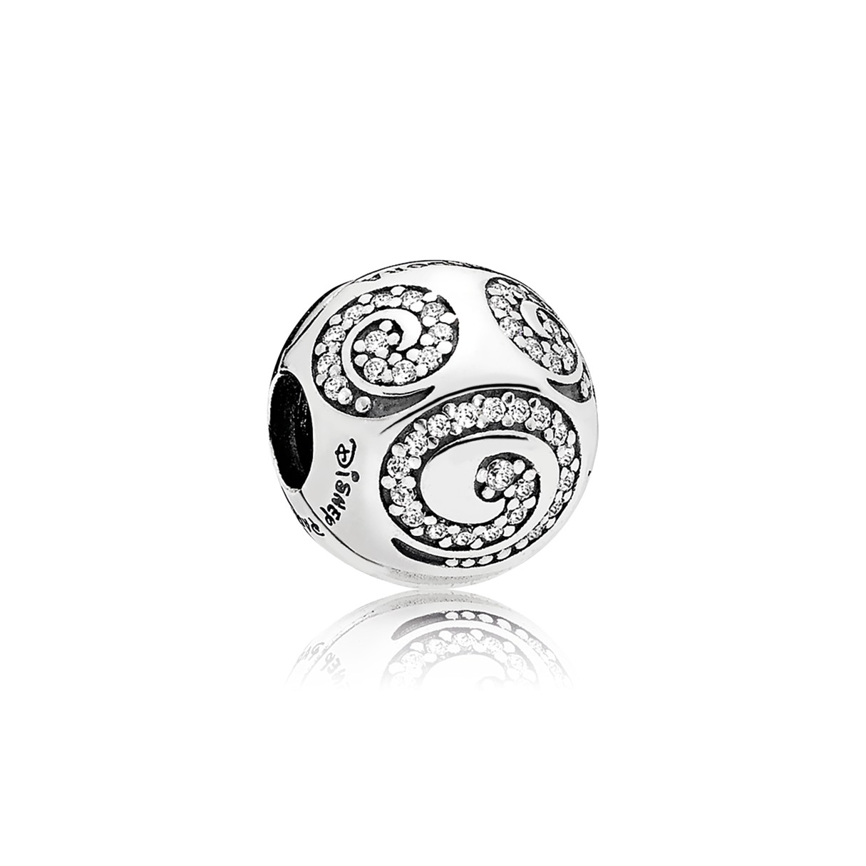Mickey Mouse Swirl Clip Charm by Pandora Jewelry