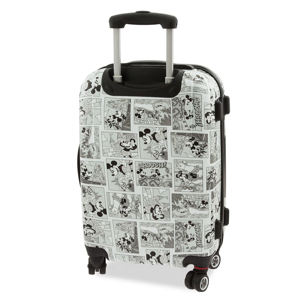 black mickey mouse suitcase