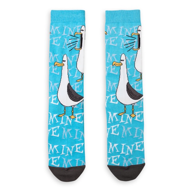 Finding Nemo Seagulls ''Mine, Mine, Mine, Mine'' Socks for Adults