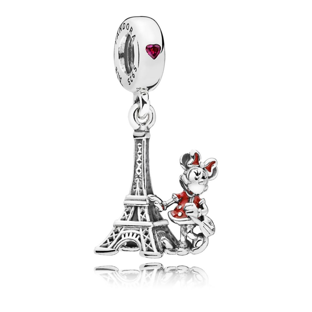 Minnie Mouse Eiffel Tower Charm by Pandora Jewelry | Disney Store