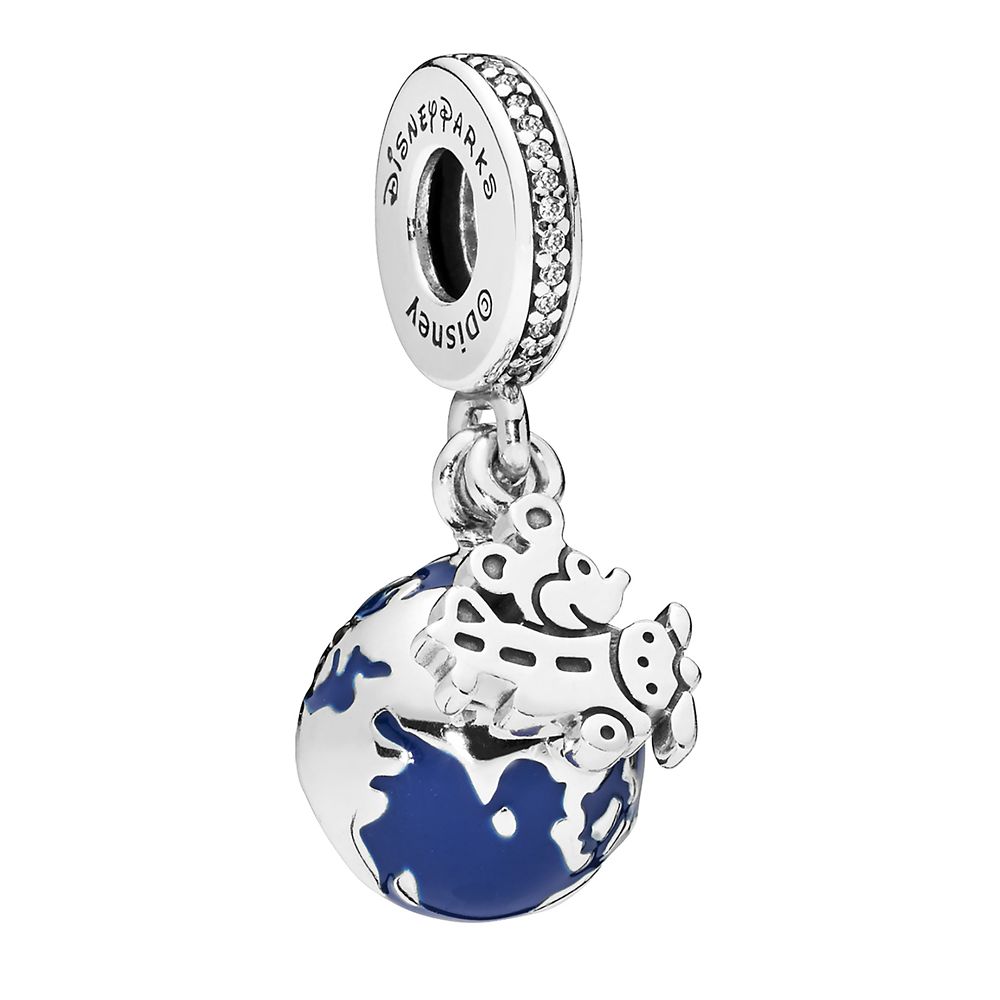 Mickey Mouse Globe Charm by Pandora Jewelry | shopDisney
