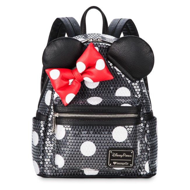 Minnie Mouse Sequined Mini Backpack by Loungefly