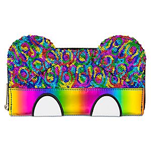 Mickey Mouse Rainbow Wallet by Loungefly