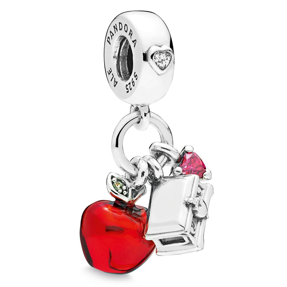 Snow White Apple and Heart Box Charm by Pandora Jewelry