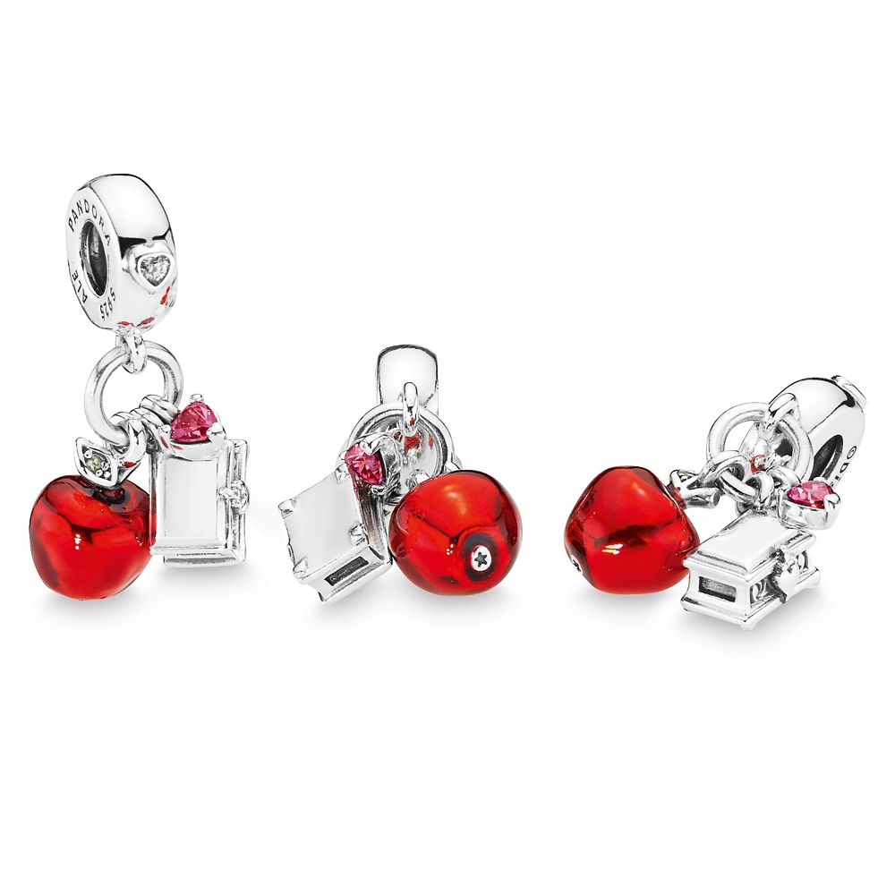 Snow White Apple and Heart Box Charm by Pandora Jewelry