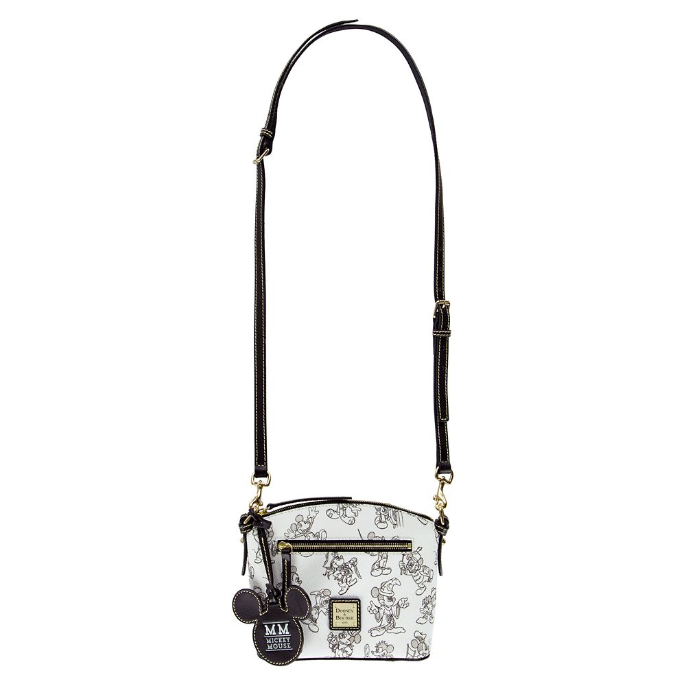 mickey mouse through the years crossbody bag by dooney & bourke