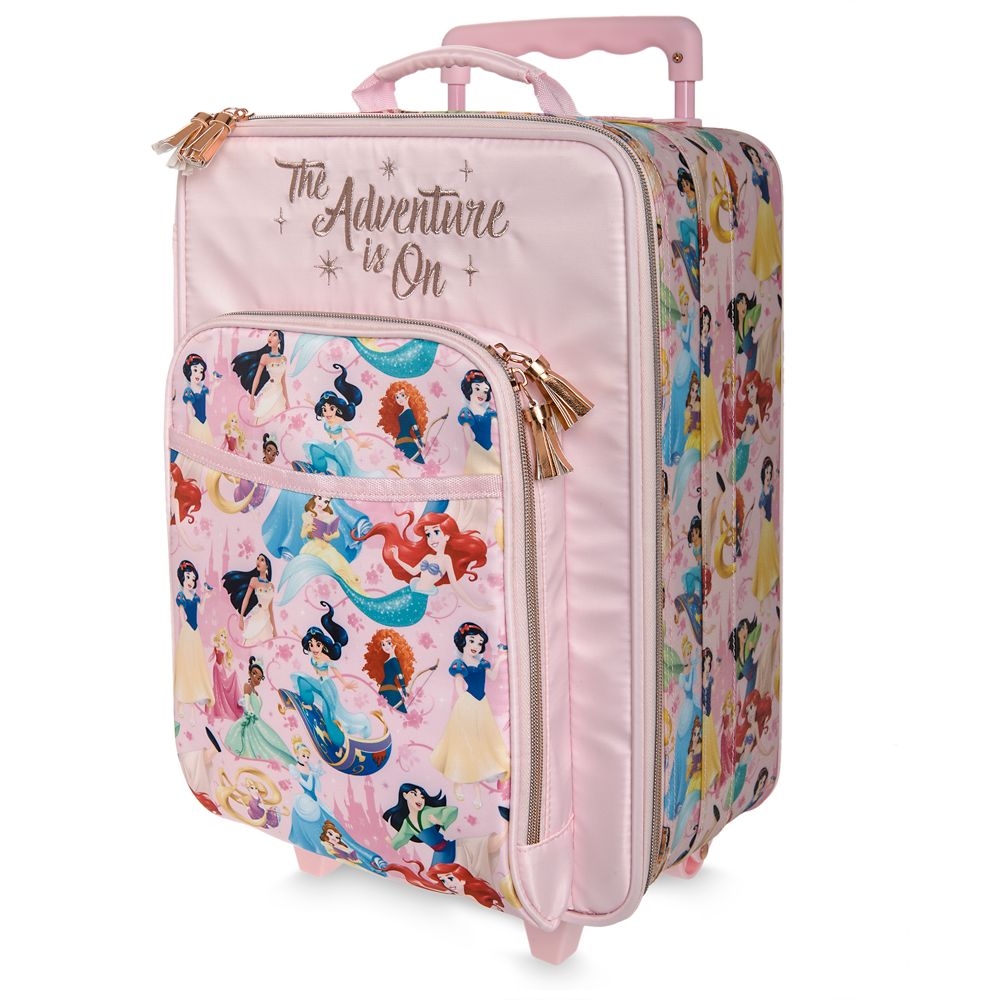 princess suitcase on wheels