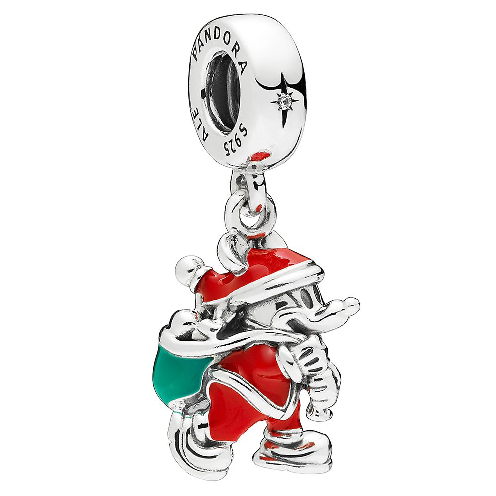 Santa Mickey Mouse Dangle Charm by Pandora Jewelry