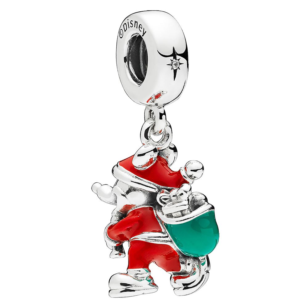 Santa Mickey Mouse Dangle Charm by Pandora Jewelry