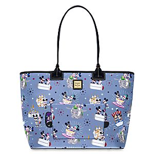Mickey and Minnie Mouse Large Tote by Dooney & Bourke