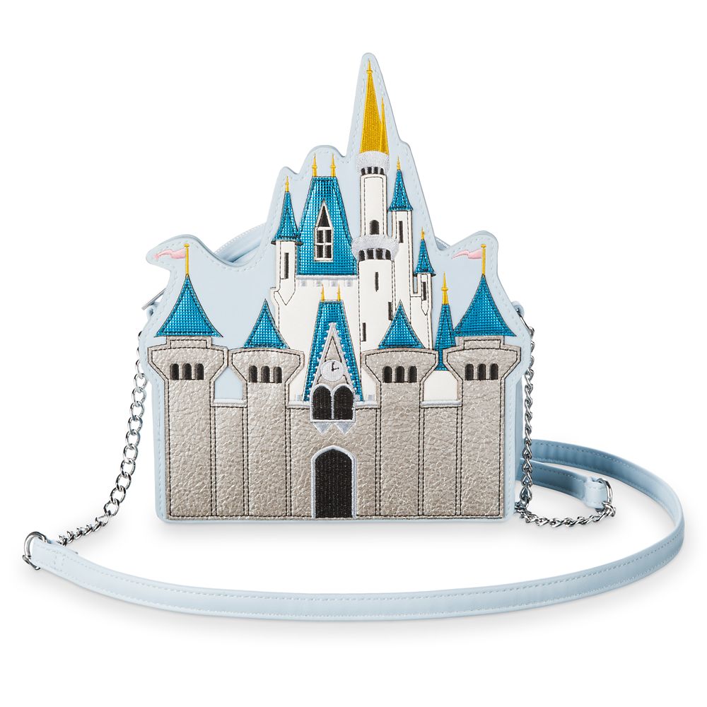 NEW With Tags Loungefly Disney Cinderella Castle Crossbody Bag Purse
