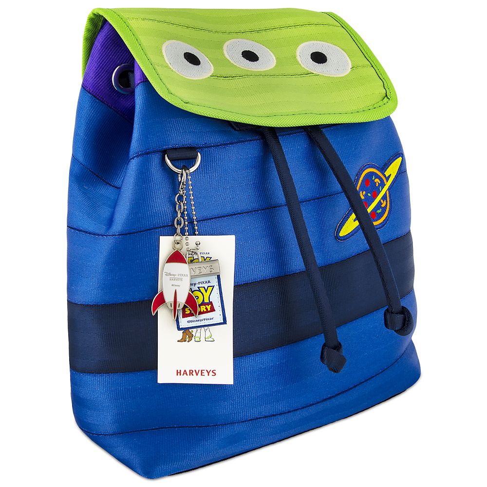 Alien toy store story backpack