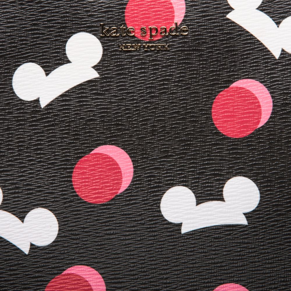 Mickey Mouse Ear Hat Crossbody By Kate Spade New York Black