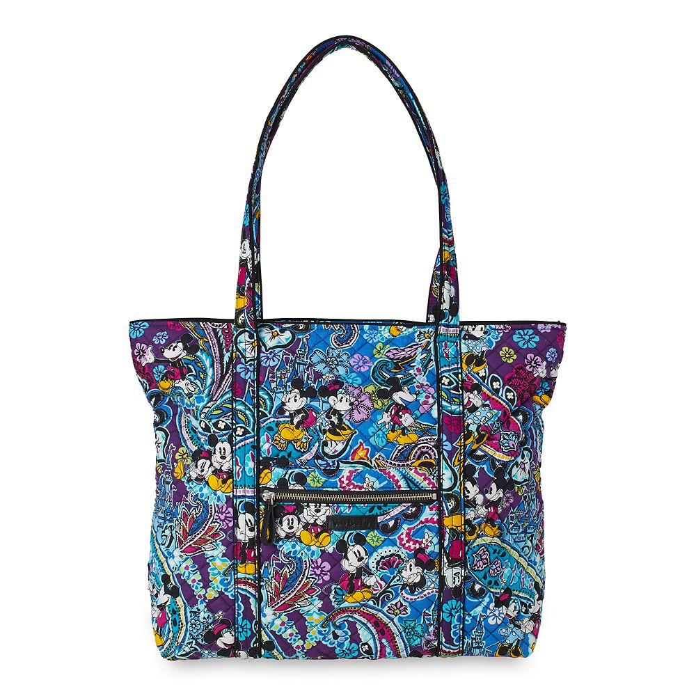 Mickey and Minnie Mouse Paisley Tote by Vera Bradley Official shopDisney
