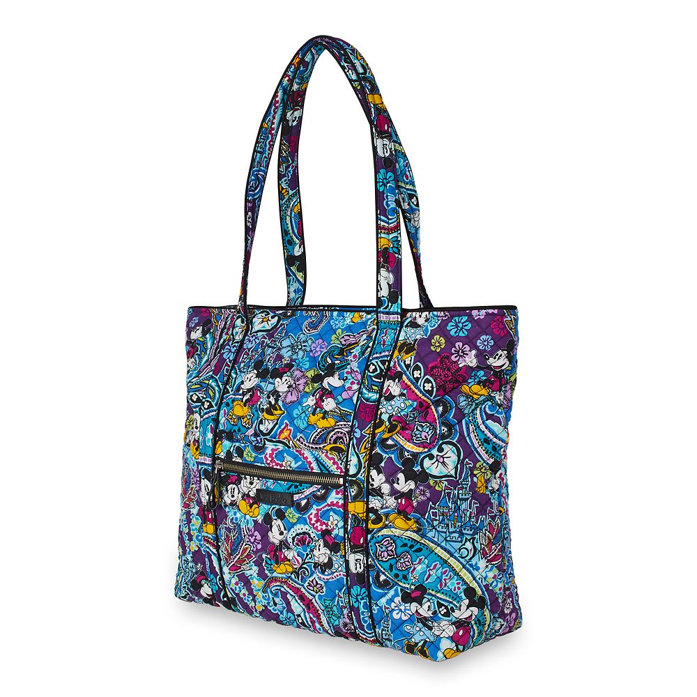 Mickey and Minnie Mouse Paisley Tote by Vera Bradley | shopDisney