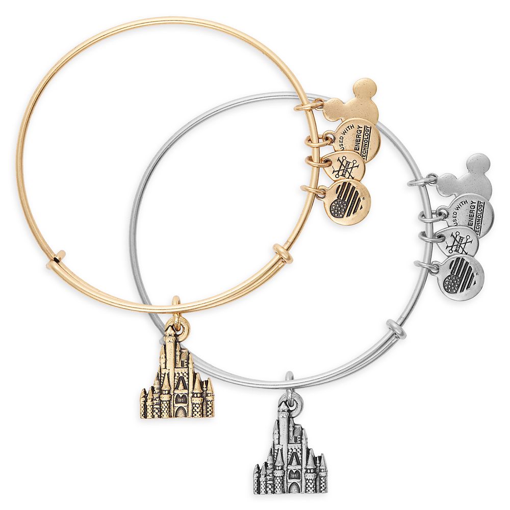 Cinderella Castle Figural Bangle by Alex and Ani