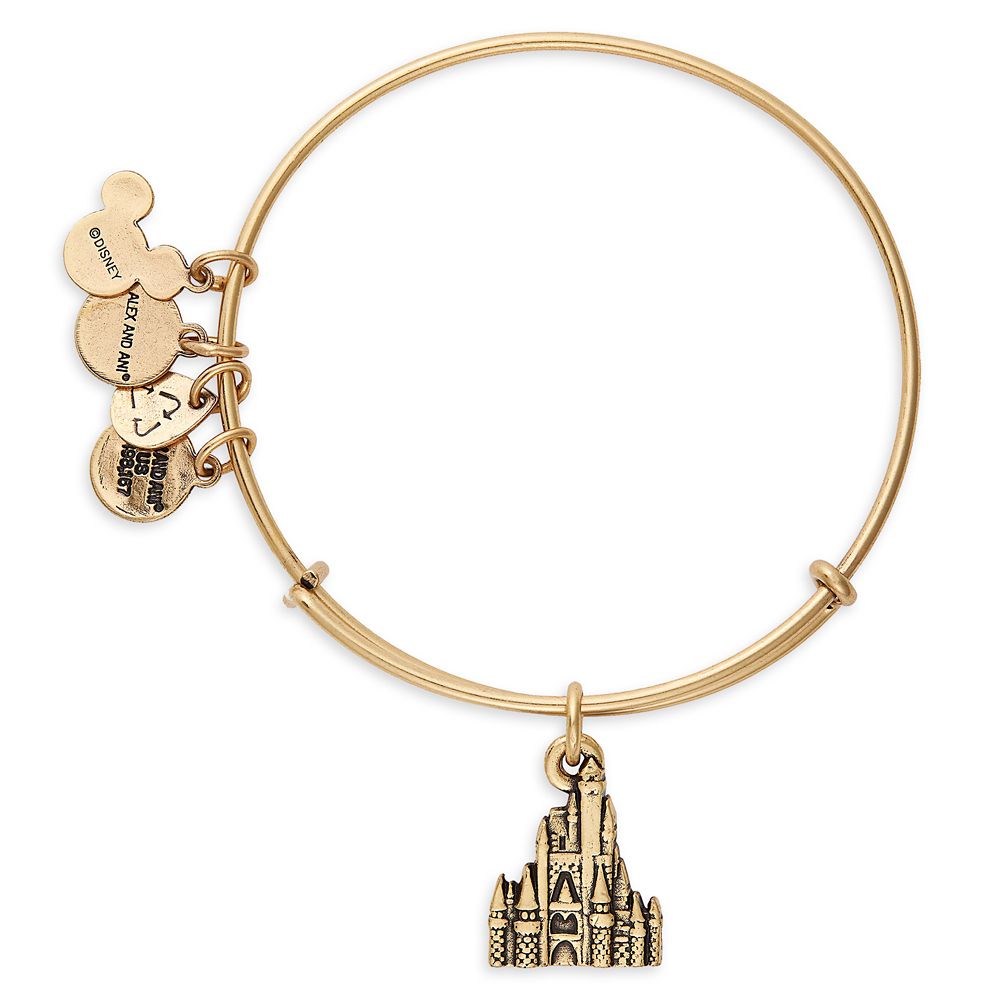 Cinderella Castle Figural Bangle by Alex and Ani