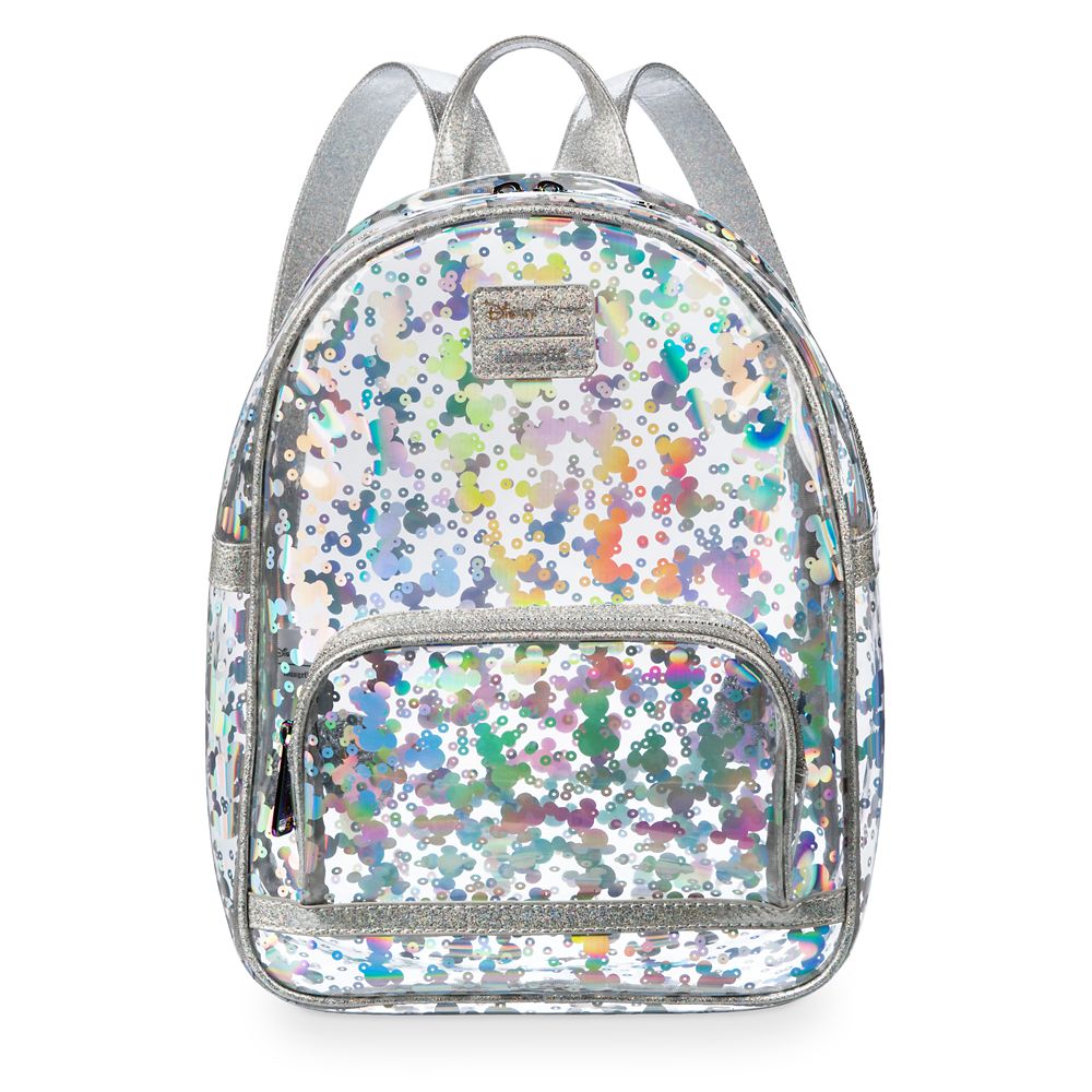Mickey Mouse Magic Mirror Metallic Mini Backpack By Loungefly