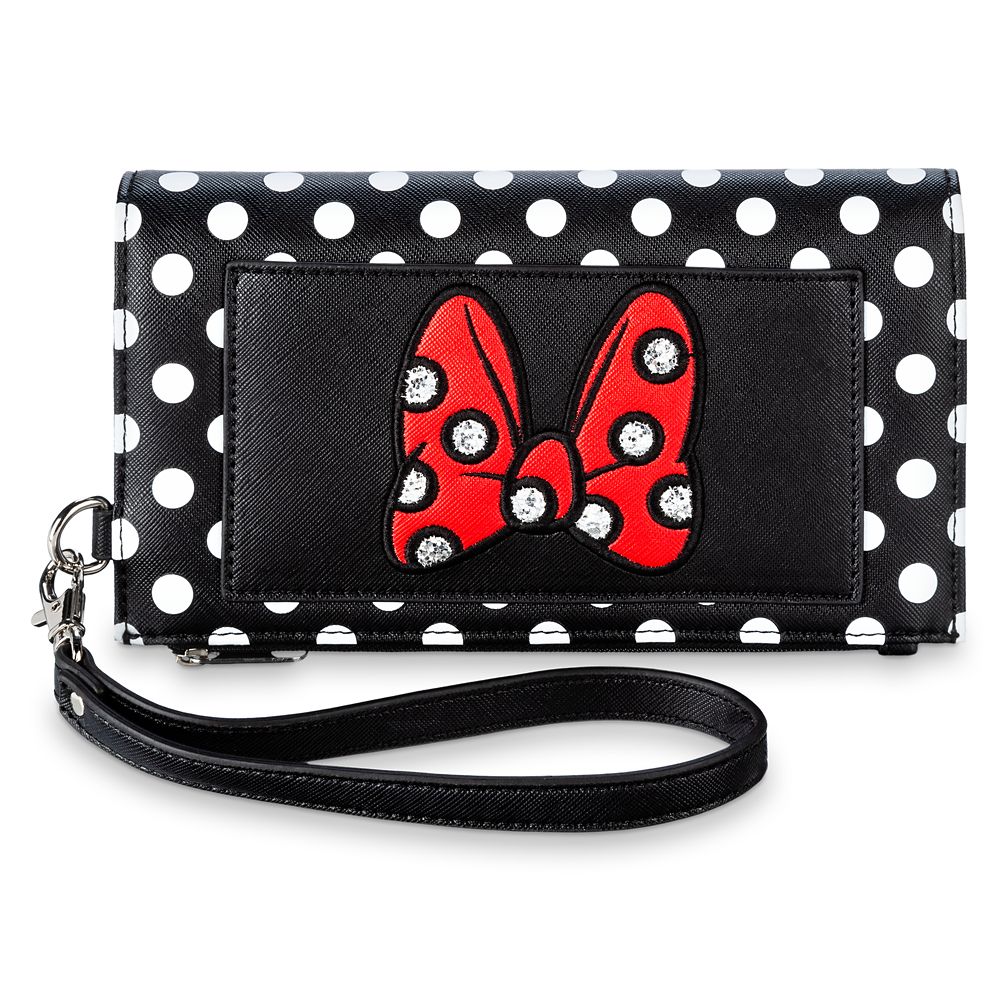 Minnie Mouse Bow Wristlet