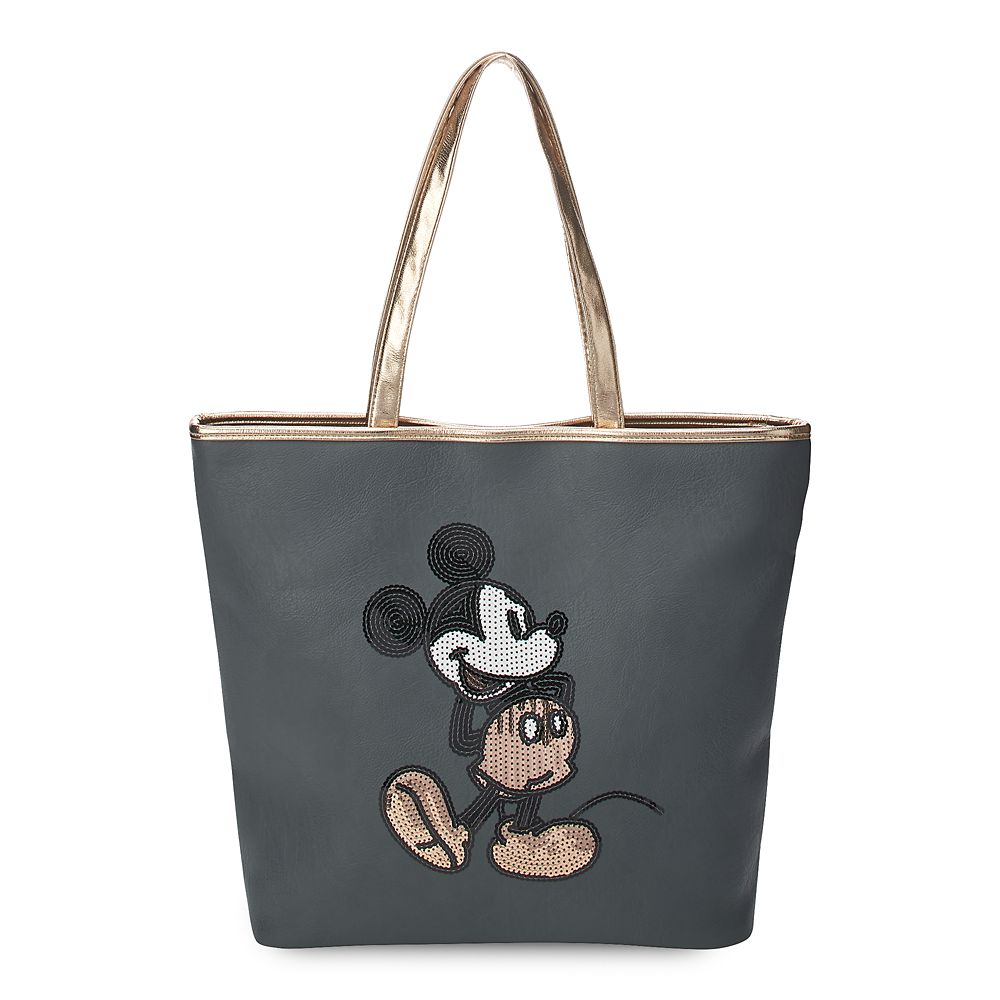 Mickey Mouse Rose Gold Tote by Loungefly