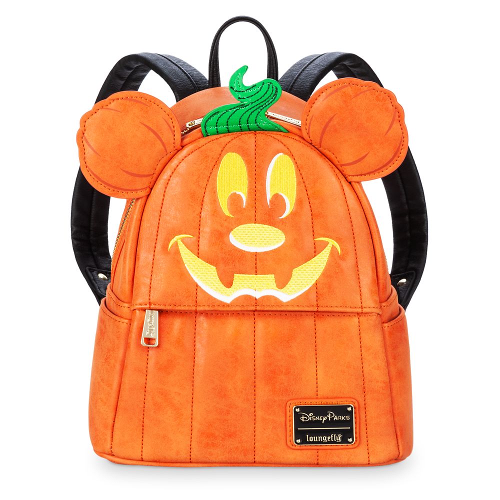 Mickey Mouse Pumpkin Mini Backpack by Loungefly
