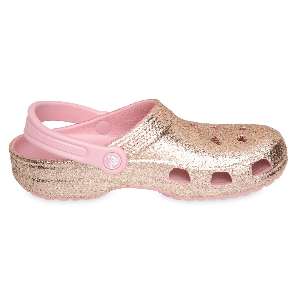 womens rose gold crocs