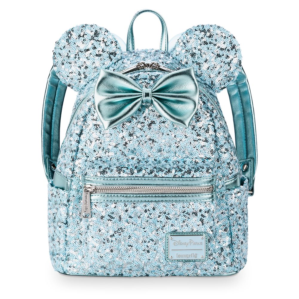 Minnie Mouse Sequin Mini Backpack by Loungefly – Arendelle Aqua