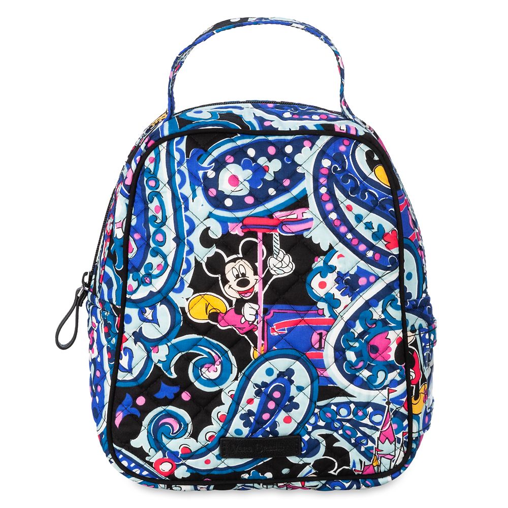 vera bradley lunch box blue