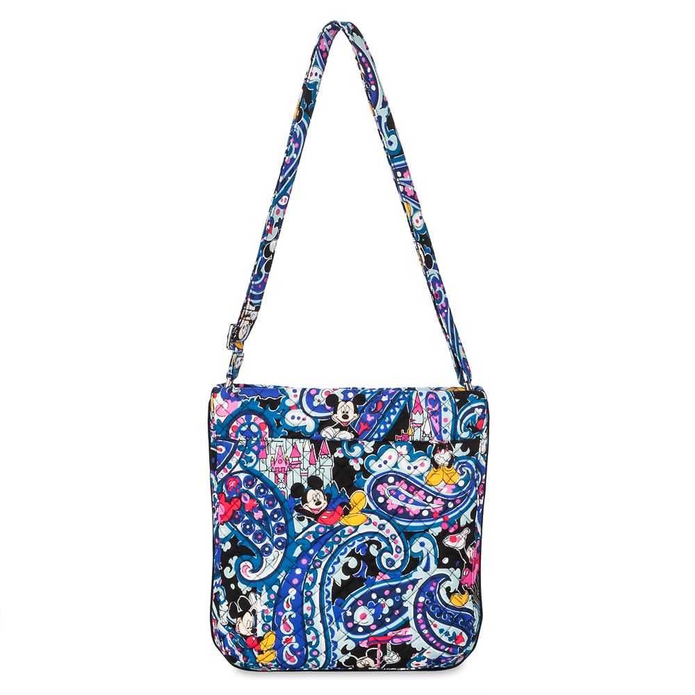 mickey and minnie mouse paisley hipster bag by vera bradley