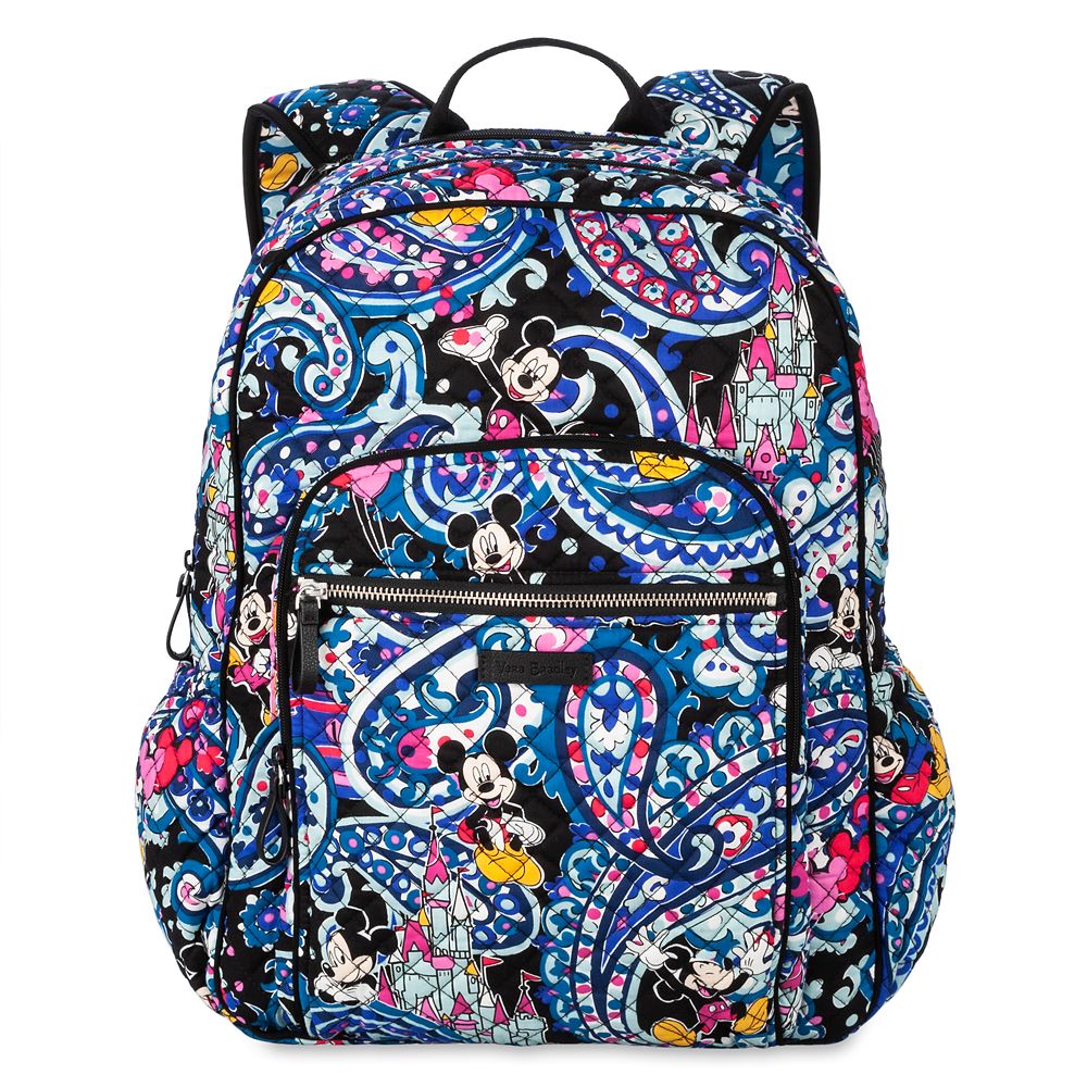 Mickey Mouse Whimsical Paisley Campus Backpack by Vera Bradley Official shopDisney