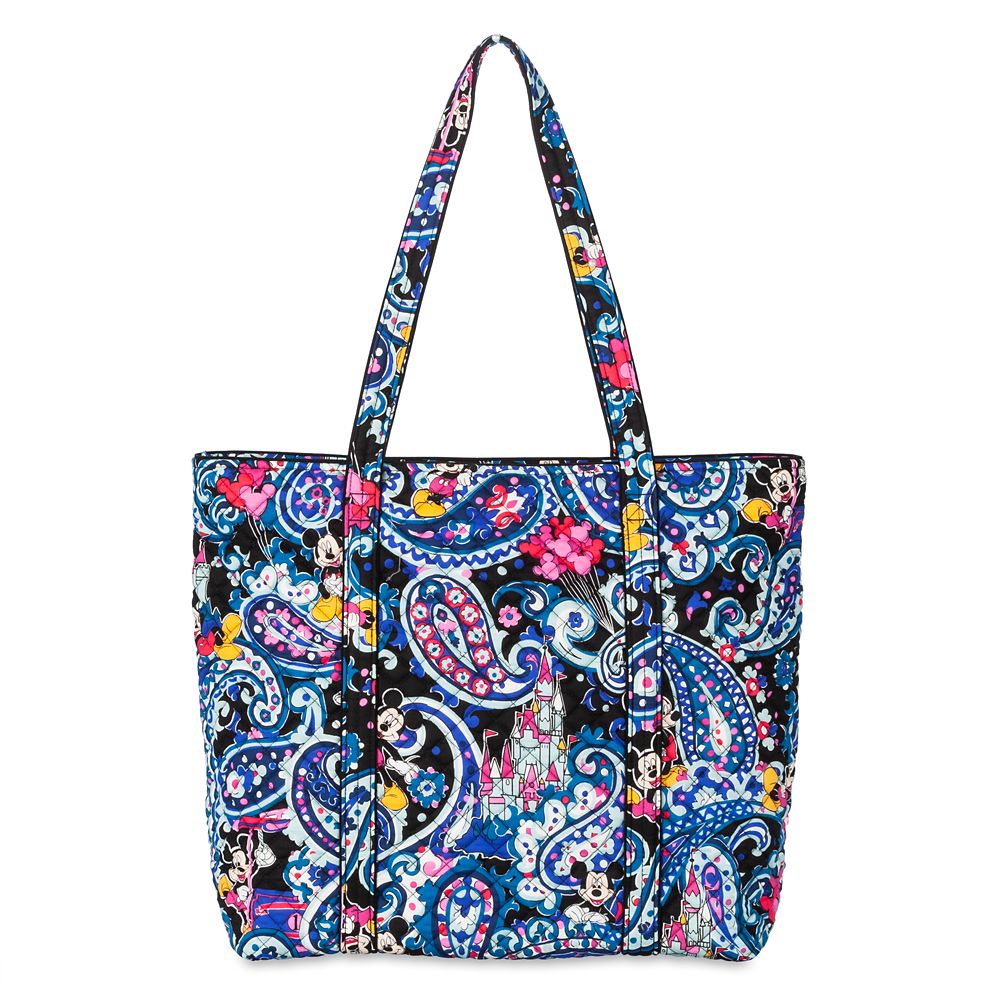Mickey Mouse Whimsical Paisley Tote by Vera Bradley