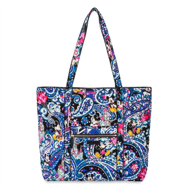 Mickey Mouse Whimsical Paisley Tote by Vera Bradley