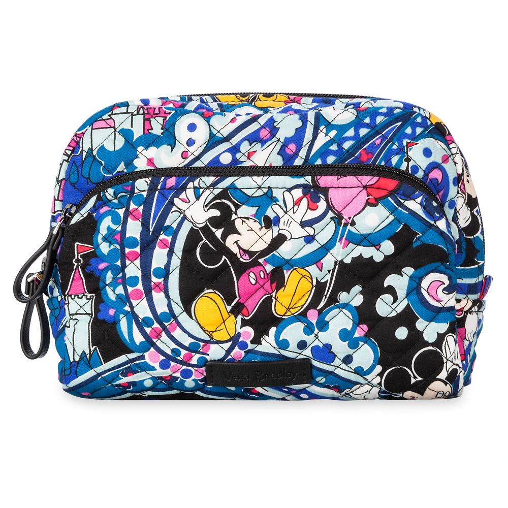 Mickey Mouse Whimsical Paisley Medium Cosmetic Bag by Vera Bradley