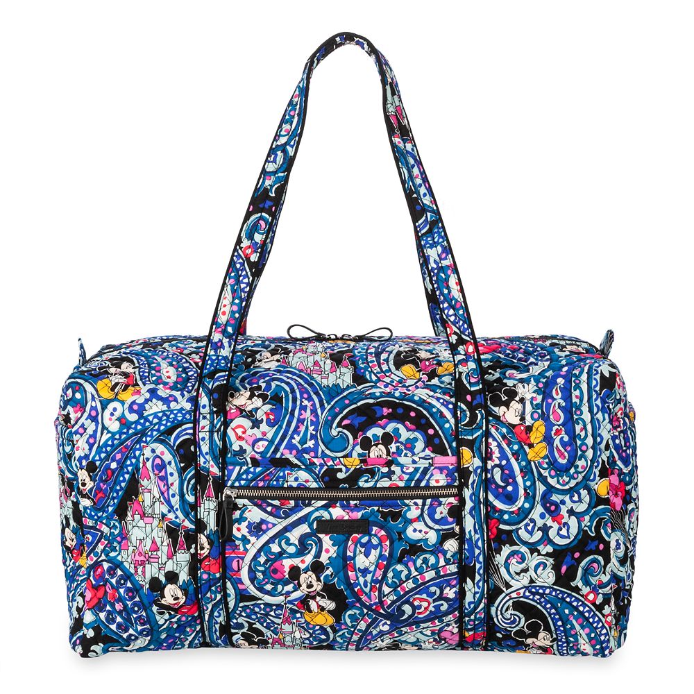 Mickey Mouse Whimsical Paisley Duffel Bag by Vera Bradley