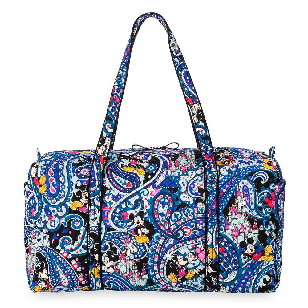 Mickey Mouse Whimsical Paisley Duffel Bag by Vera Bradley