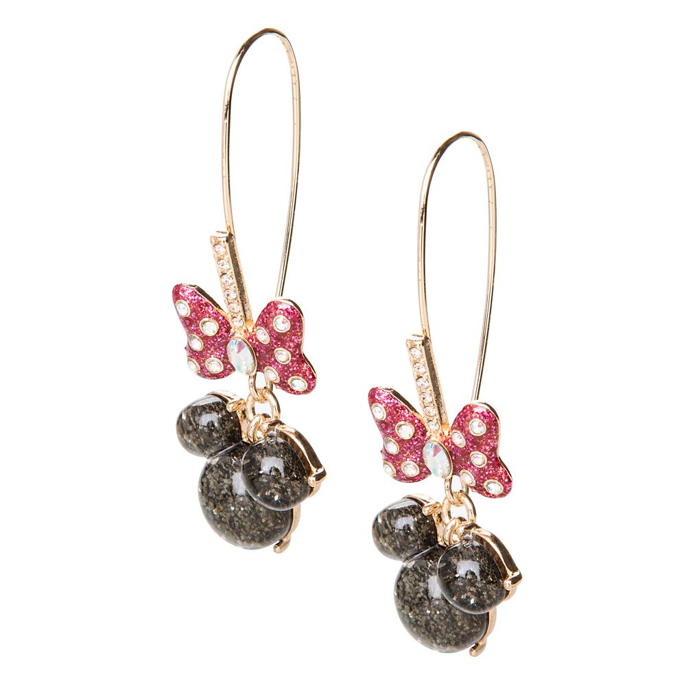 Minnie Mouse Icon Earrings by Betsey Johnson