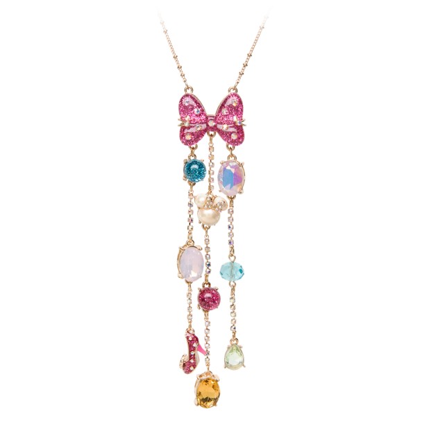 Minnie Mouse Cluster Necklace by Betsey Johnson