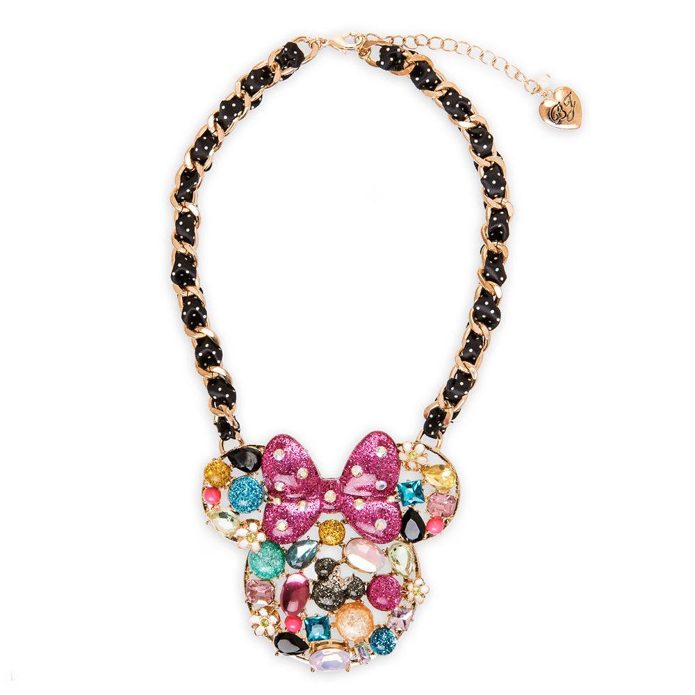 Minnie Mouse Pendant Necklace by Betsey Johnson