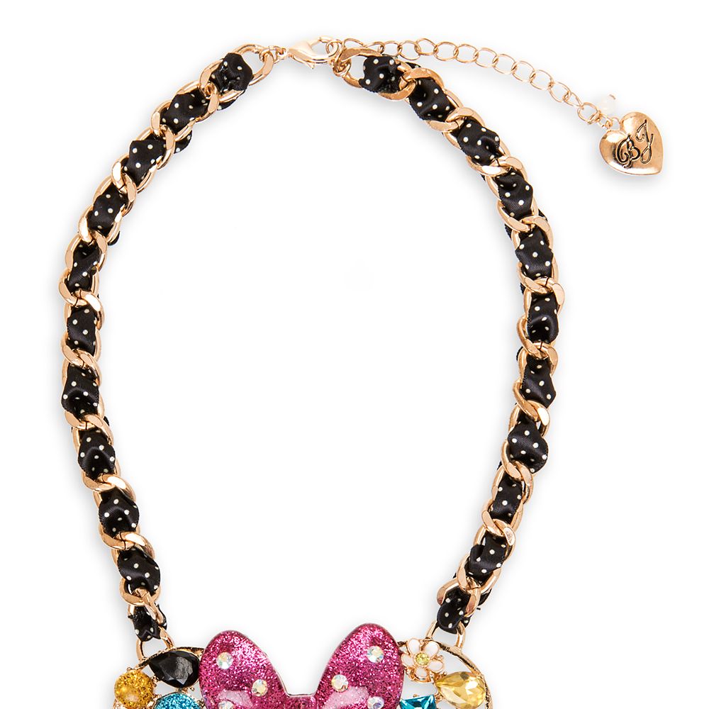 Minnie Mouse Pendant Necklace by Betsey Johnson