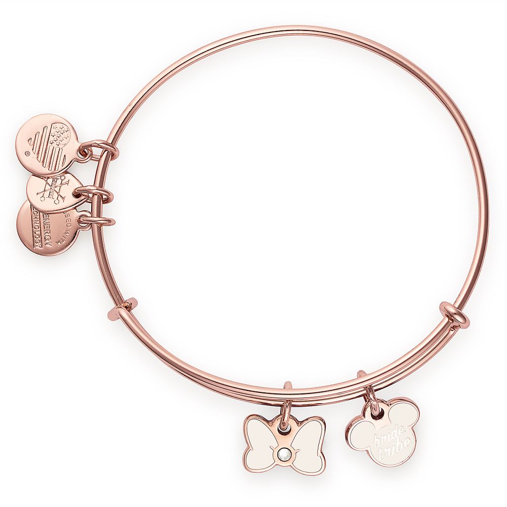 Mickey And Minnie Mouse Bride Tribe Bangle By Alex And Ani Shopdisney