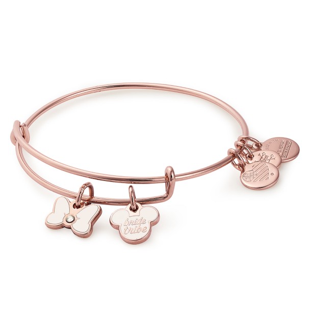 Mickey and Minnie Mouse ''Bride Tribe'' Bangle by Alex and Ani