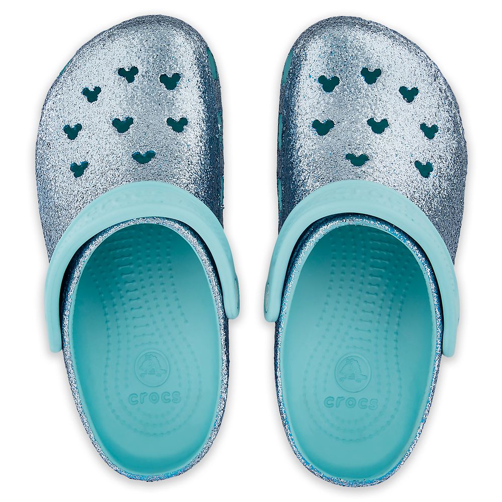 aqua blue crocs